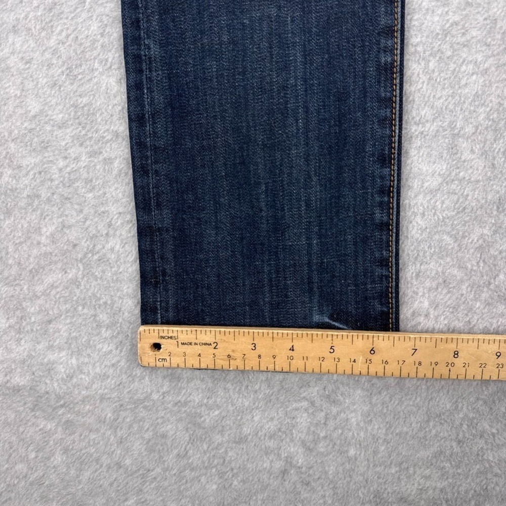 Driftwood Jeans Womens 28X31 Embroidered Floral Denim Straight Leg Whiskers Boho - Picture 5 of 9
